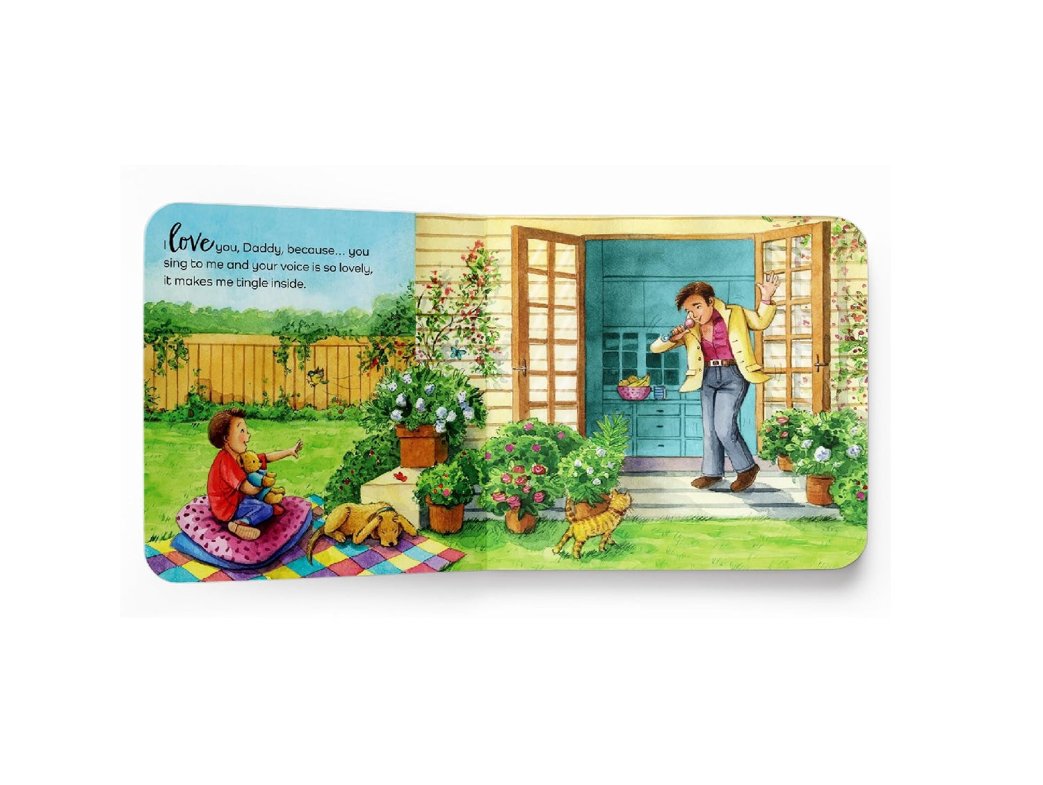 Daddy, I Love You – A Heartwarming Illustrated Board Book for Kids | Board Book