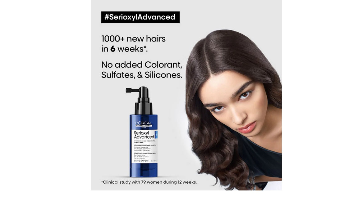 LOreal Professionnel Density Activator Regime With Density Advanced Shampoo & Serioxyl Advanced - combo