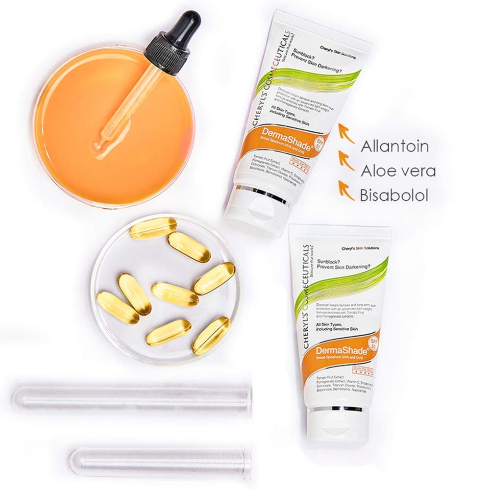 Cheryl’s Cosmeceuticals Dermashade SPF 50 – Sunblock Cream For cleaning, toning and skin moisturization