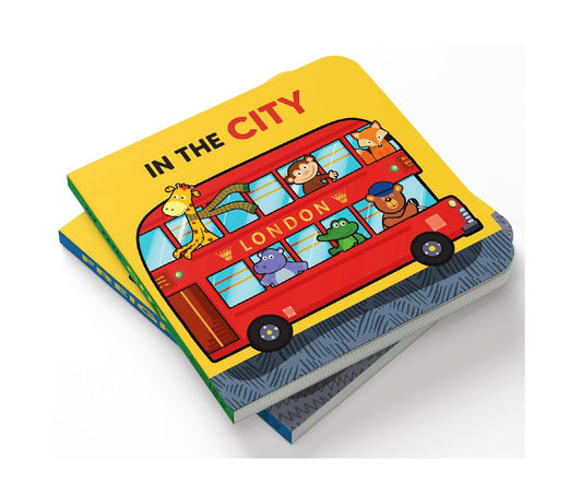 Wheels at Work: In the City Board book  | Hardcover Book