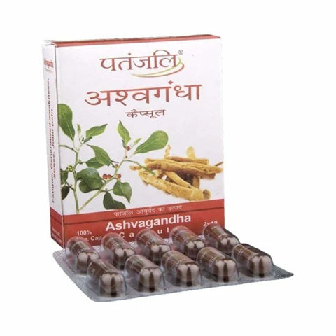 Patanjali Ashwagandha Capsules - 20 Caps