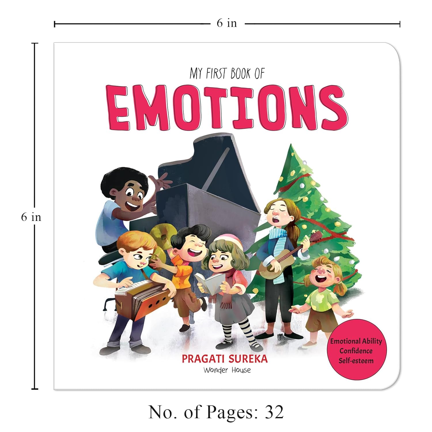 My First Book of Emotions | Board book