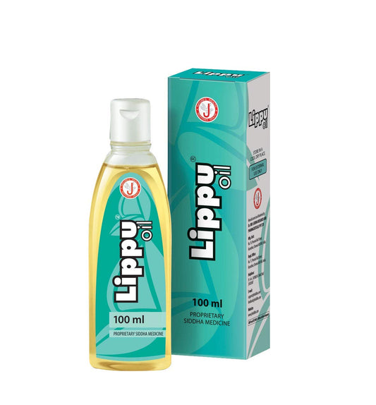 Dr. JRK’s Siddha Lippu Oil 100ml With Pongamia Pinnata For Eczema, Dry Skin, Lichen Planus, Ichthyosis and Allergic Skin Disorders