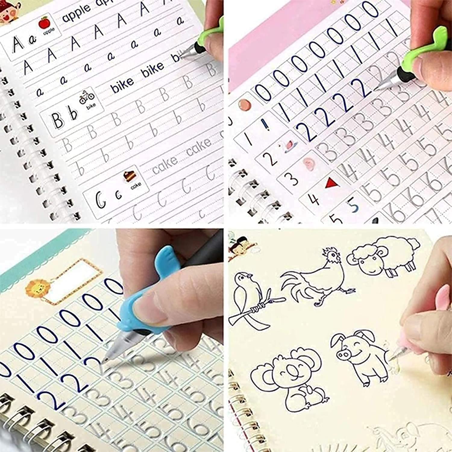 Sank Magic Practice Copybook Set (4 Book)
