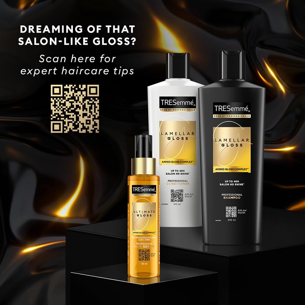 TRESemmé Gloss Ultimate Ultra Shine Hair Serum 50ml with Macadamia Oil & Vitamin E||