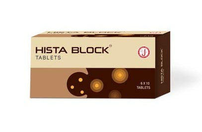 Dr. JRK‘s Hista Block 60 Tablets For geriatric skin problems, allergic skin problems, eczema