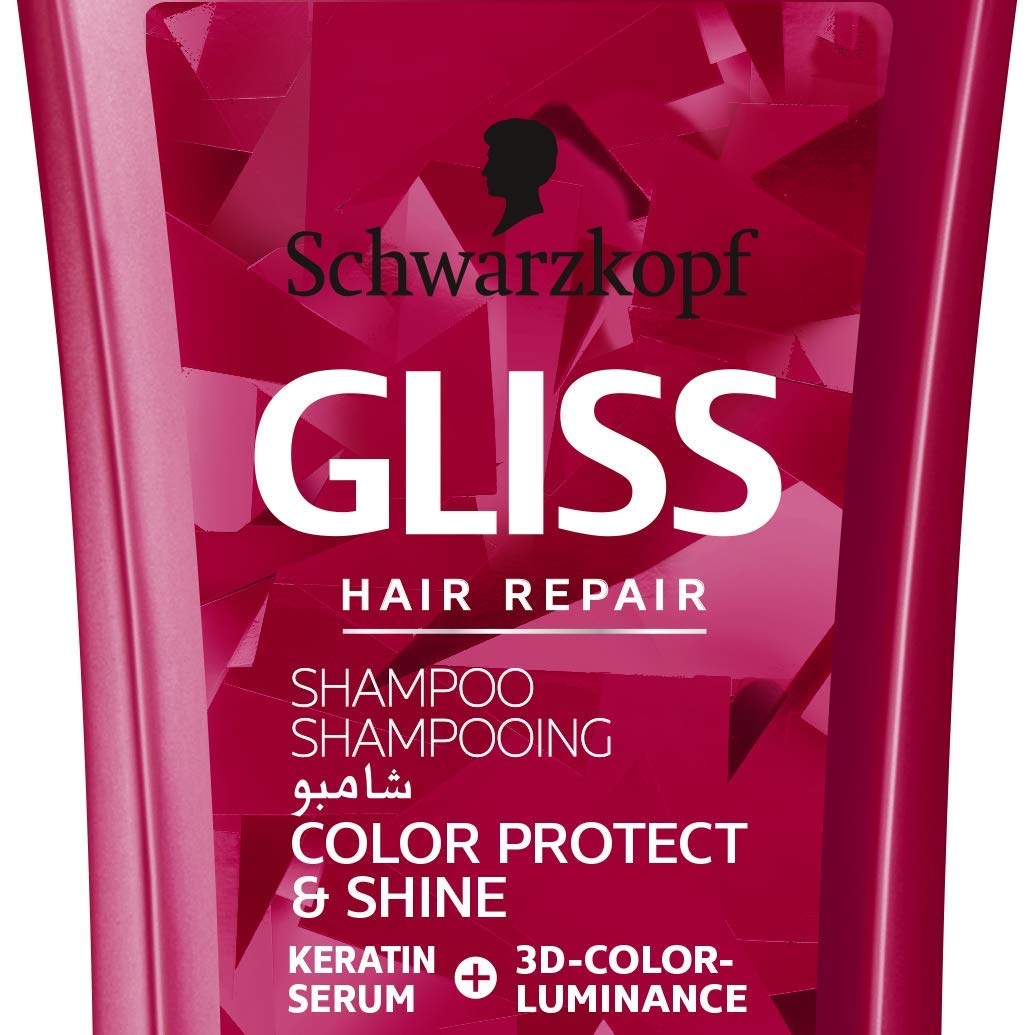 Schwarzkopf Gliss Hair Repair Color Protect & Shine Shampoo (250ml)