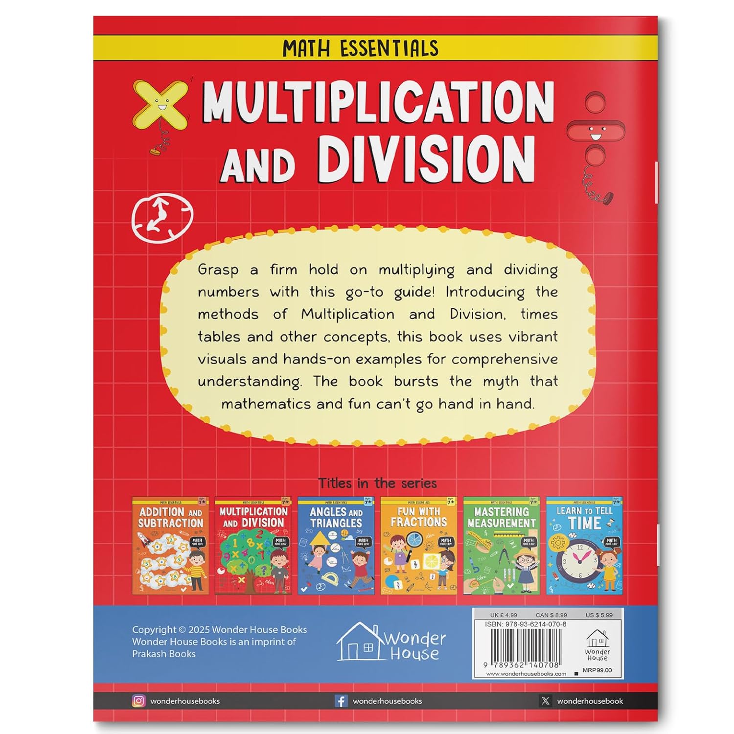 MATHS ESSENTIALS - Multiplication and Division Book