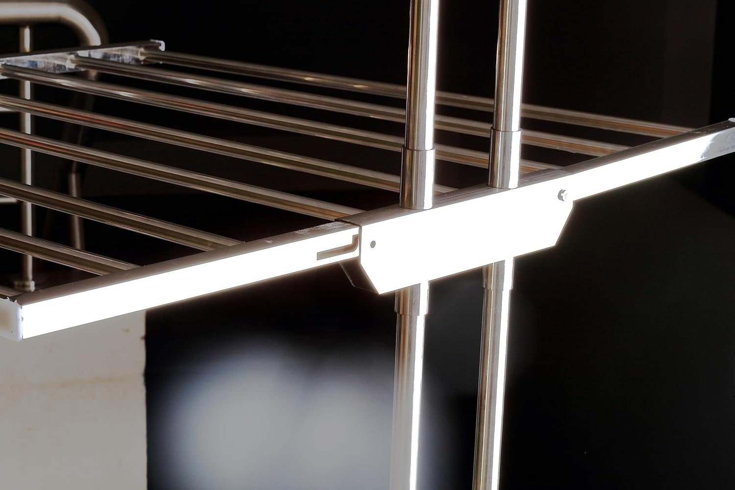 3 Tier 304 Stainless Steel Foldable Cloth Dryer Stand | Heavy Duty Rust-Proof Movable Clothes Drying Rack for Balcony & Indoor Use
