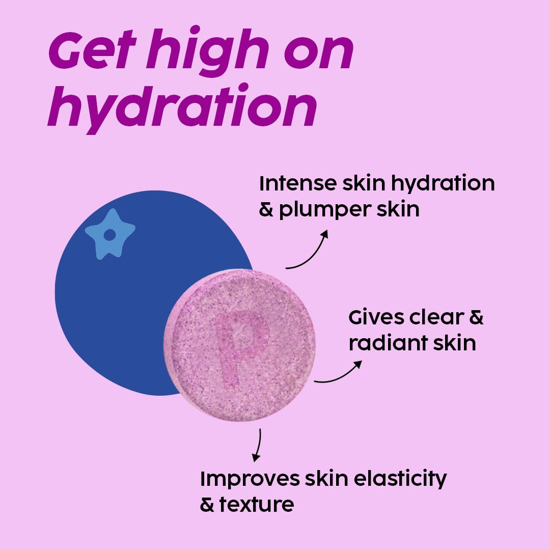 PLIX - THE PLANT FIX Hyaluronic Acid 15 Effervescent Tablets For Radiant Skin