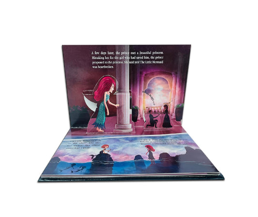 My First Pop Up Fairy Tales Little Mermaid: Pop up Books for children Novelty Book | Hardcover