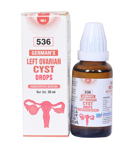 German's 536 Left Ovarian Cyst Drop 30ml