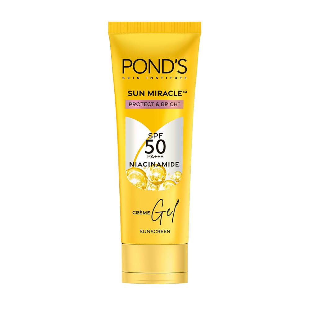 Ponds Sun Miracle SPF 50 PA+++ Crème Gel Sunscreen - 50 gm
