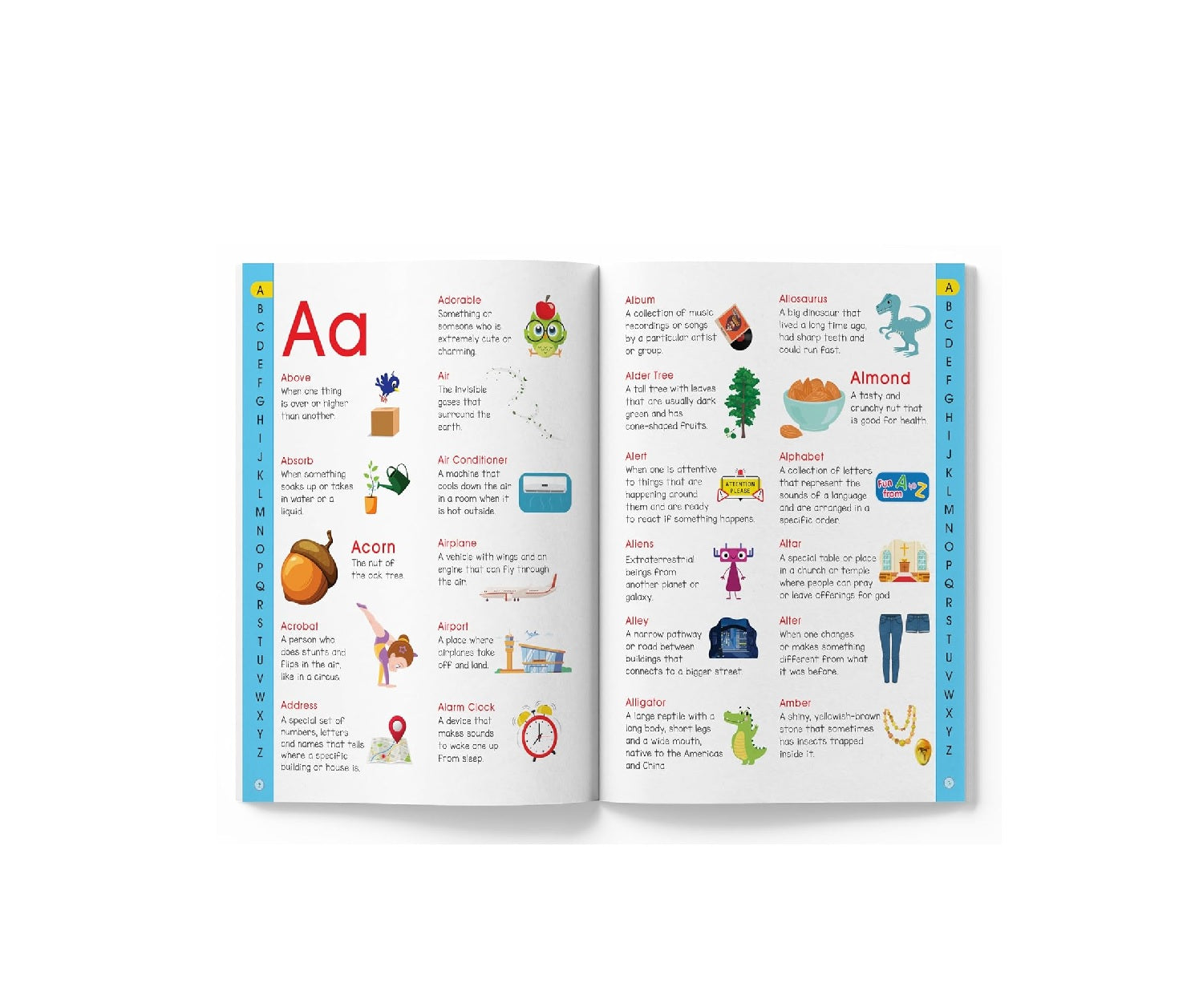 1200 Words Picture Dictionary Paperback Book