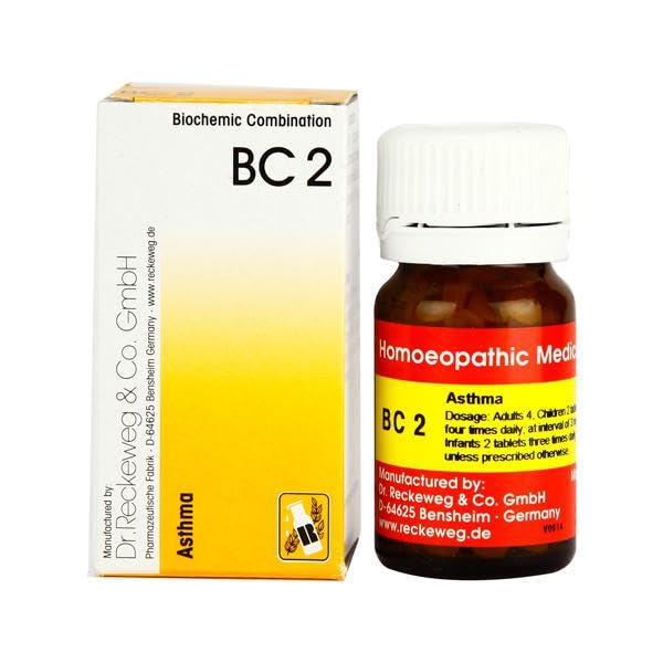 Dr. Reckeweg BC 2 20gm for asthma cough lungs