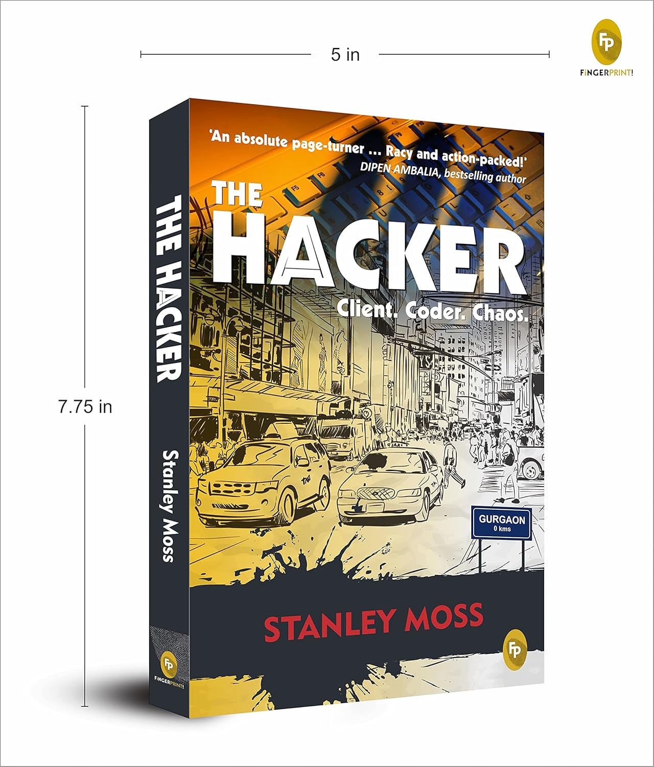 The Hacker: Client. Coder. Chaos. | Paperback Book