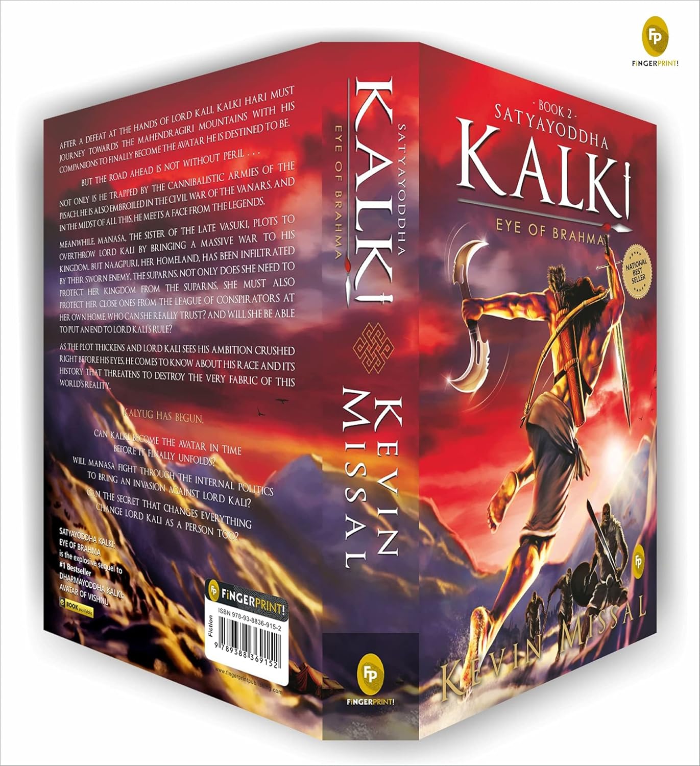 Satyayoddha Kalki: Eye of Brahma (Book 2) Paperback