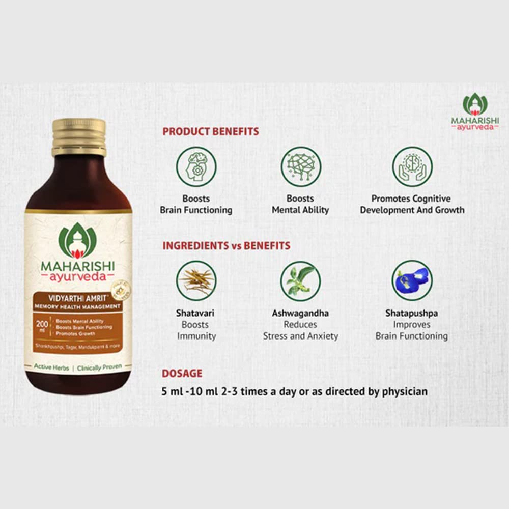Maharishi Ayurveda Vidyarthi Amrit 200 ml