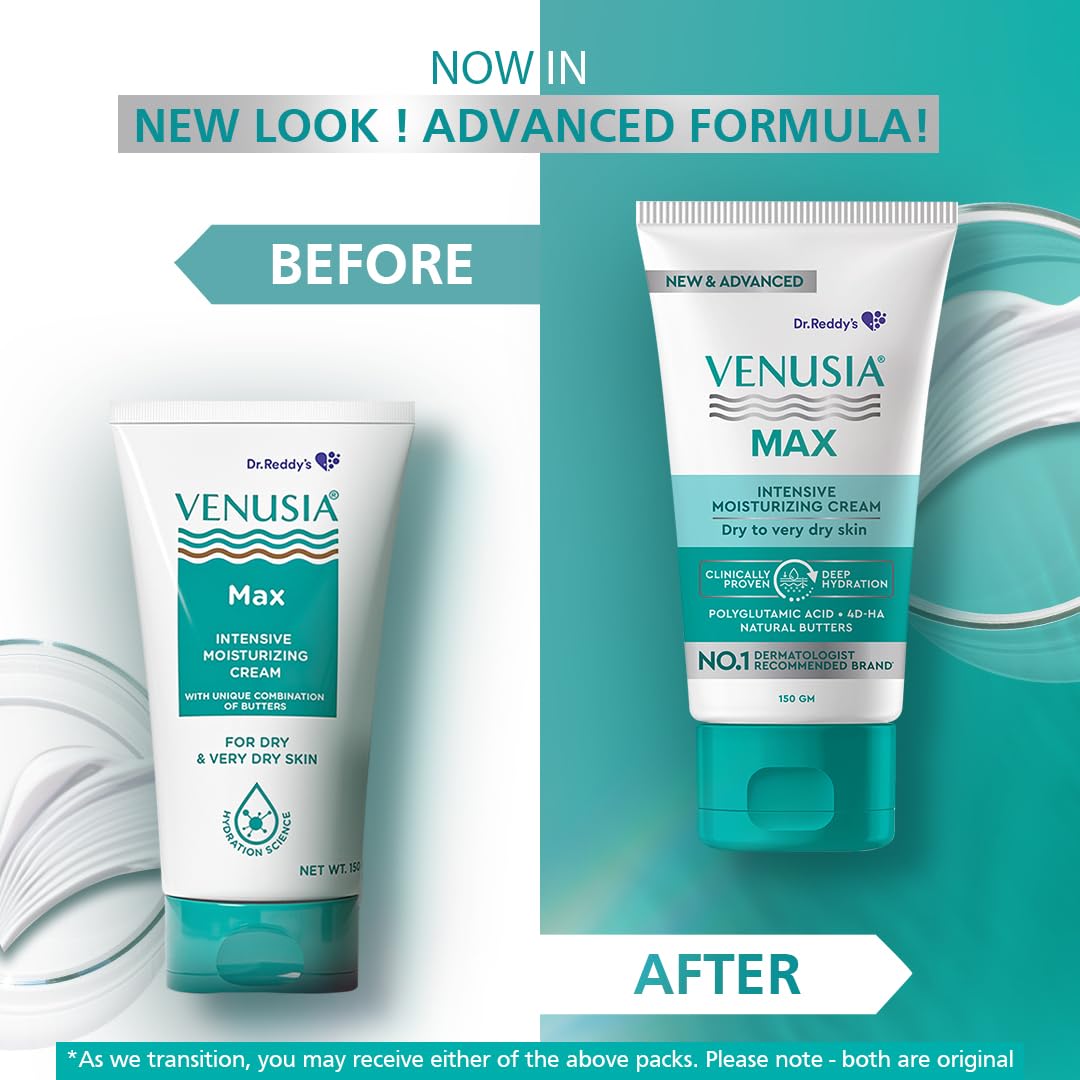 Dr. Reddy’s Labs Venusia Max Intensive Moisturizing Cream 150gm