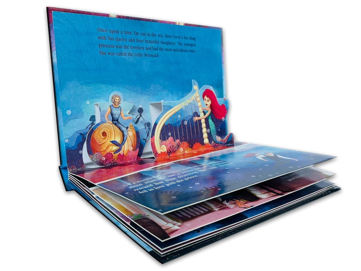 My First Pop Up Fairy Tales Little Mermaid: Pop up Books for children Novelty Book | Hardcover