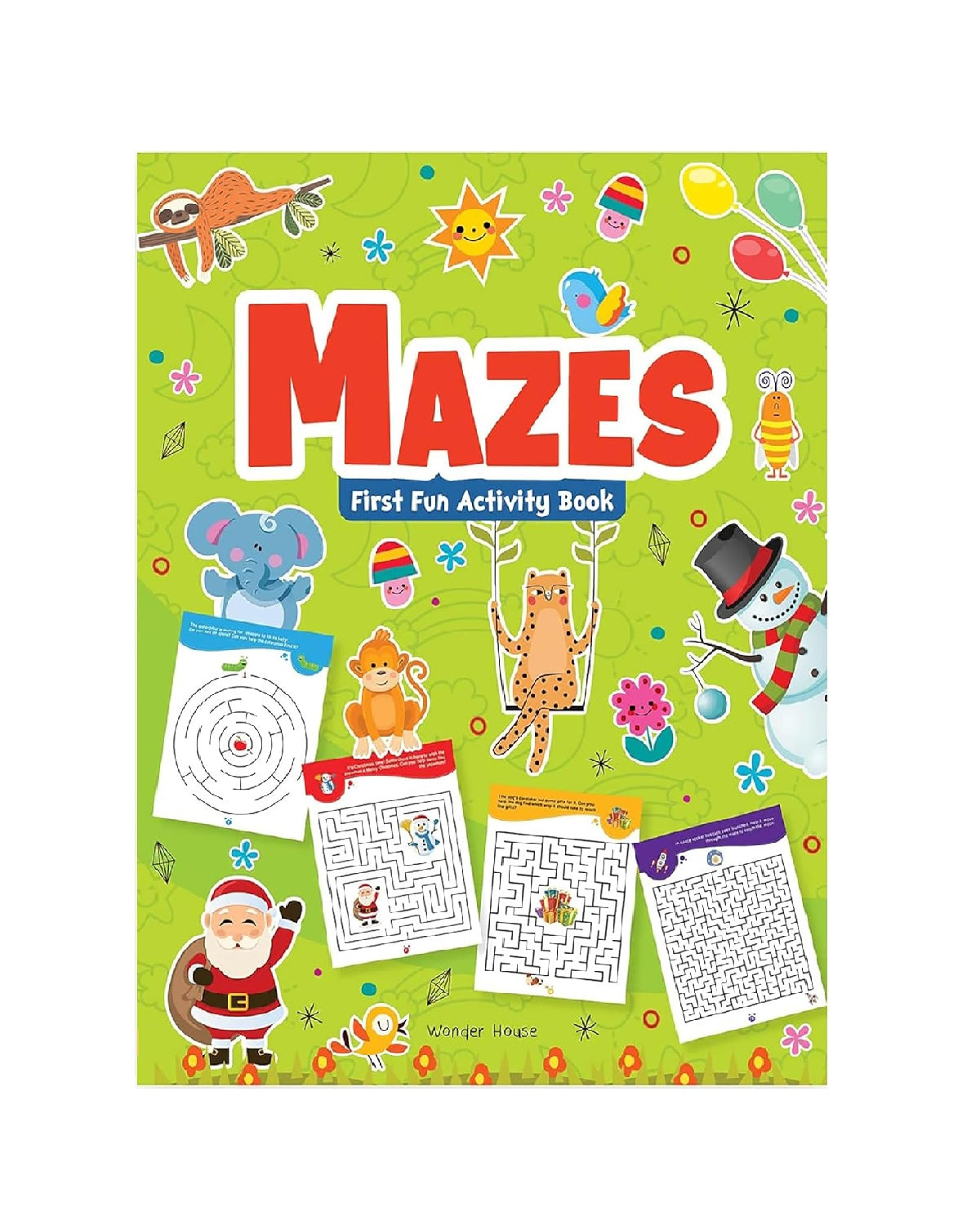 Mazes : First Fun Activity Books For Kids Paperback – Big Book