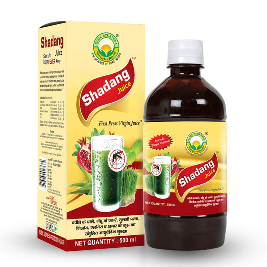 Basic Ayurveda Shadang Juice 500 ml For immunity, body temperature, blood platelet production