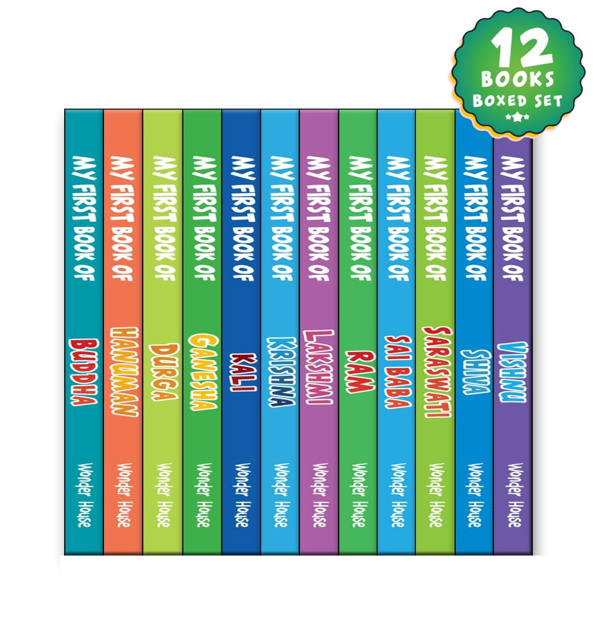 My First Library of Hindu Gods and Goddesses (Boxed Set) - Set of 12 Books