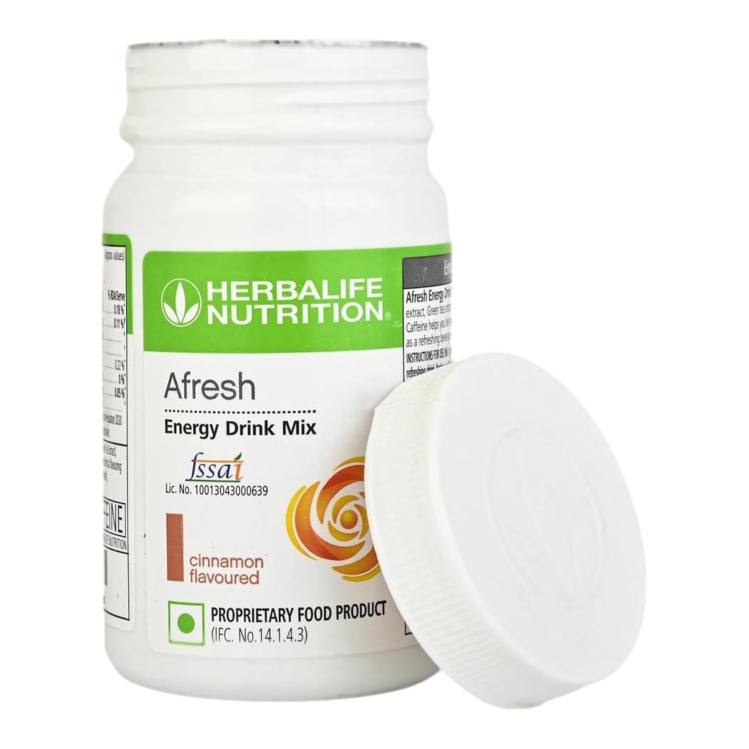 Herbalife Afresh Energy Drink Mix - 50 gm - Cinnamon