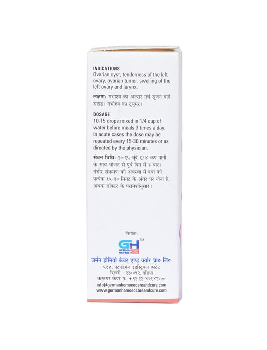 German's 536 Left Ovarian Cyst Drop 30ml