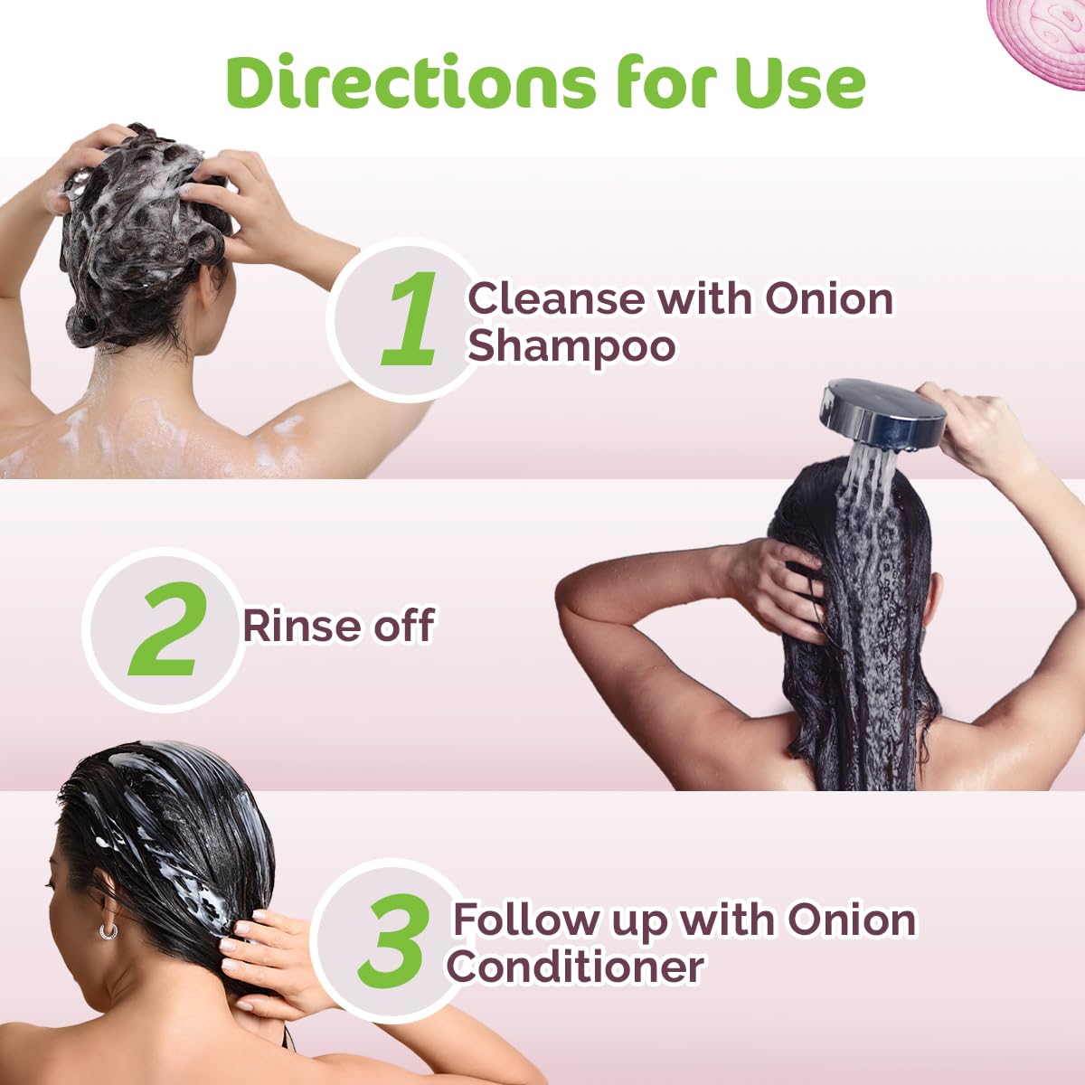 Mamaearth Onion Shampoo & Onion Conditioner For Hair Fall Control - (250 ml + 250 ml) Combo