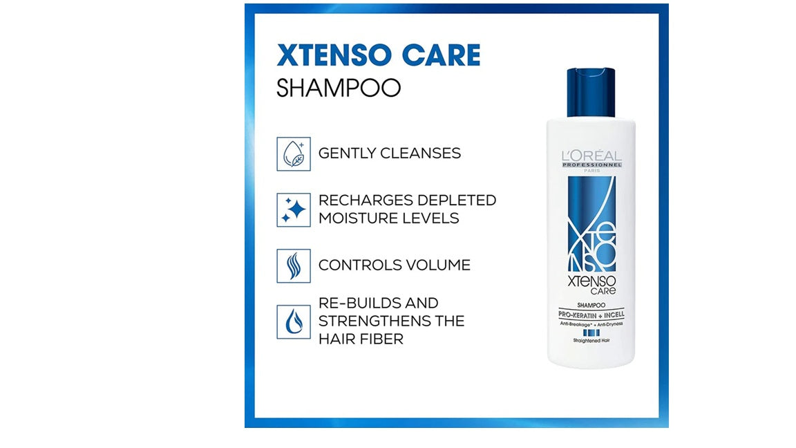 LOreal Professional Paris Xtenso Care Shampoo and Masque 250 ml + 196 gm