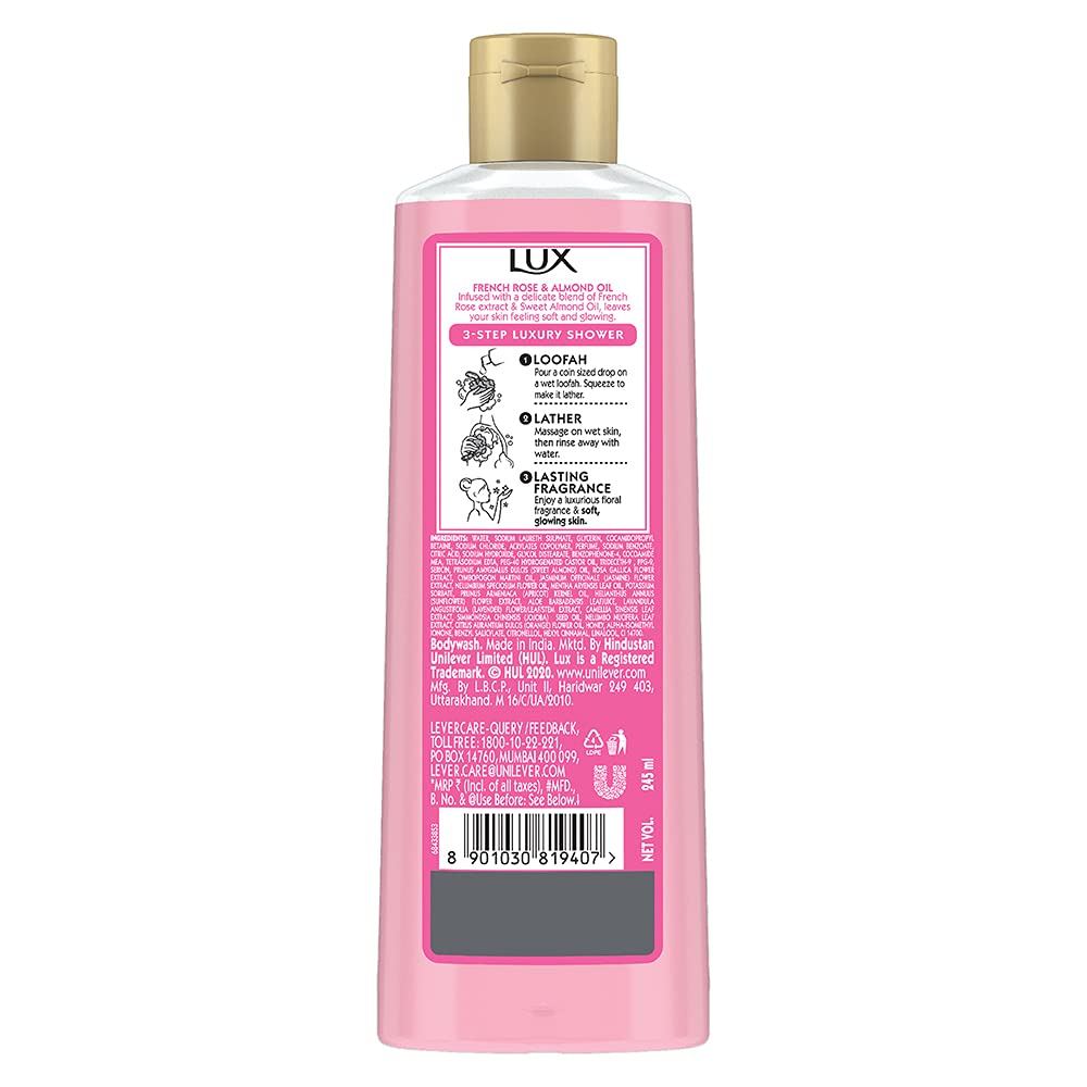 Lux Shower Gel for Fragrant Skin 245 ml & Shower Gel for Soft Skin,245 ml