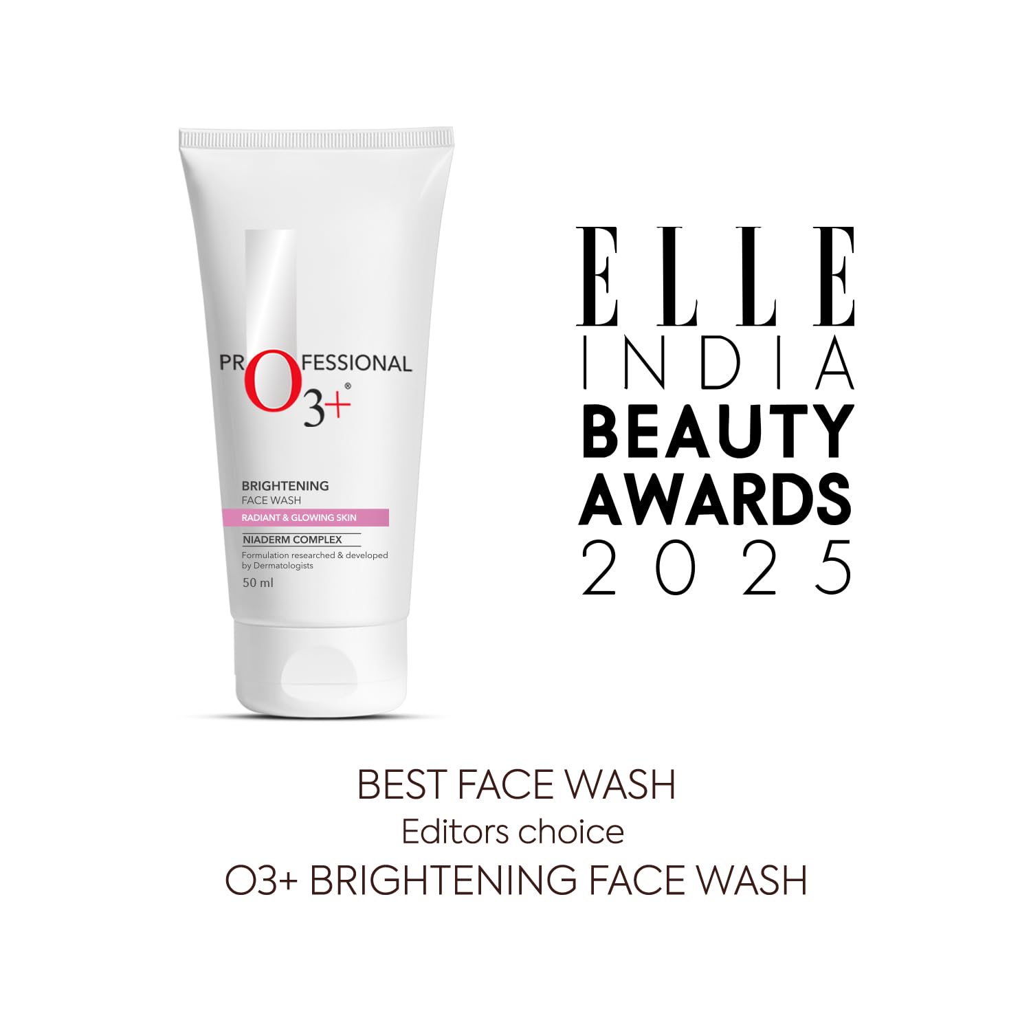 O3+ Brightening & Whitening Face Wash