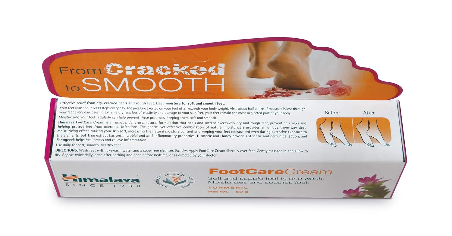 Himalaya Wellness Foot Care Cream, 50gm