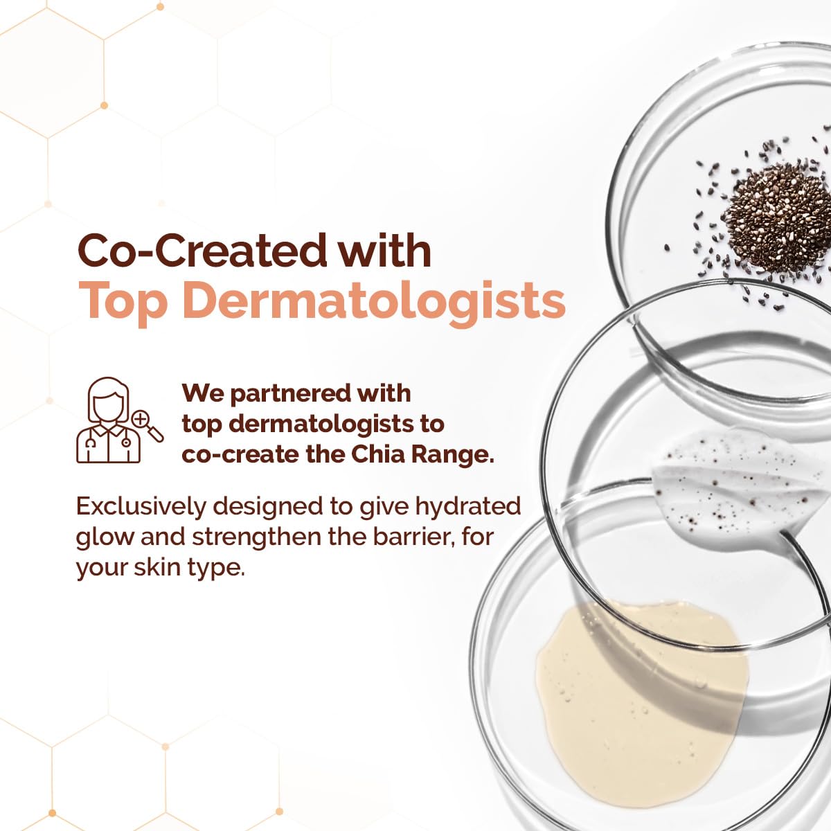 Mamaearth Chia Oil-Free Moisturizer with Chia Seed & Ceramides for Healthy Skin Barrier - 80 gm