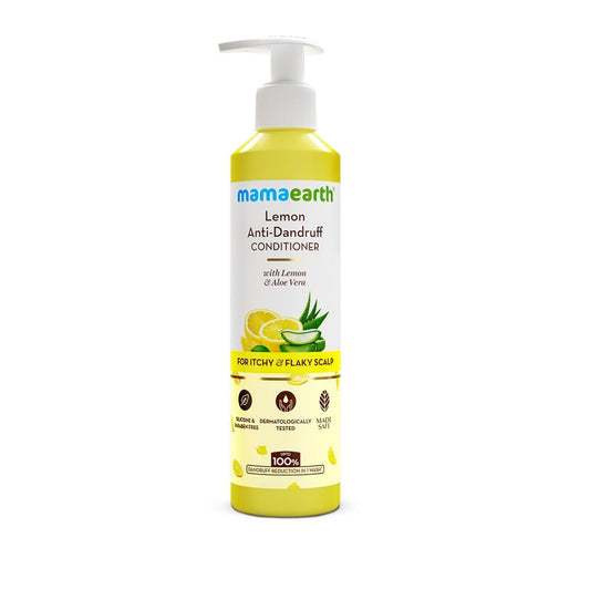 Mamaearth Lemon Anti-Dandruff Conditioner For Soft & Smooth Hair - 250 ml