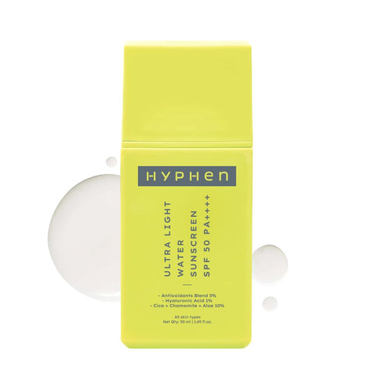 Hyphen Ultra Light Water Sunscreen SPF 50 PA++++ (50ml)