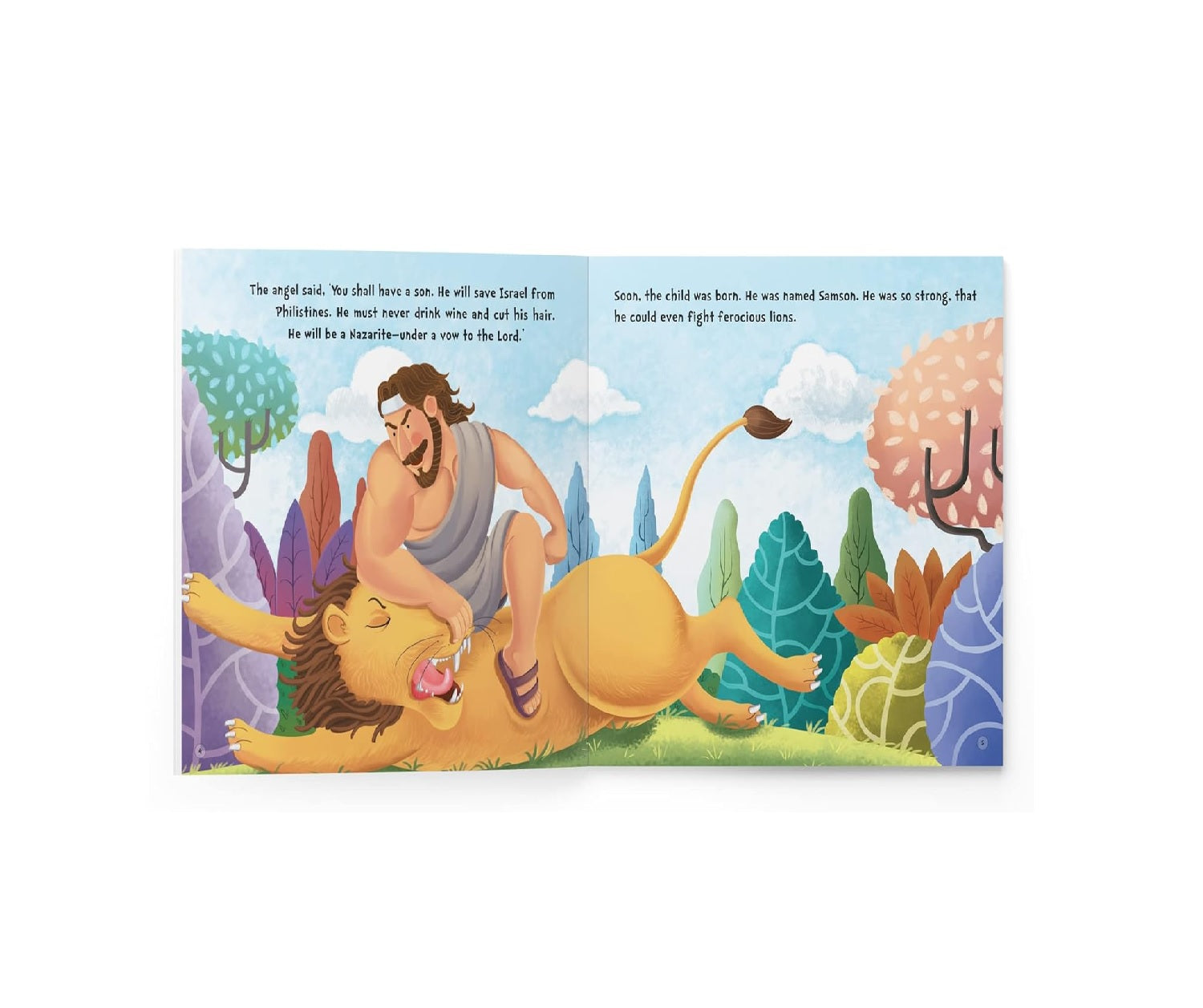 My First Illustrated Bible Story: Mighty Samson Paperback Book