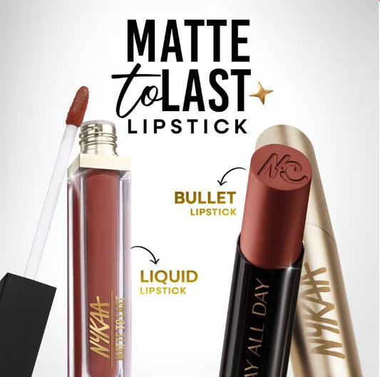 Nykaa Matte to Last No Transfer Long Lasting Lipstick (3.5g)