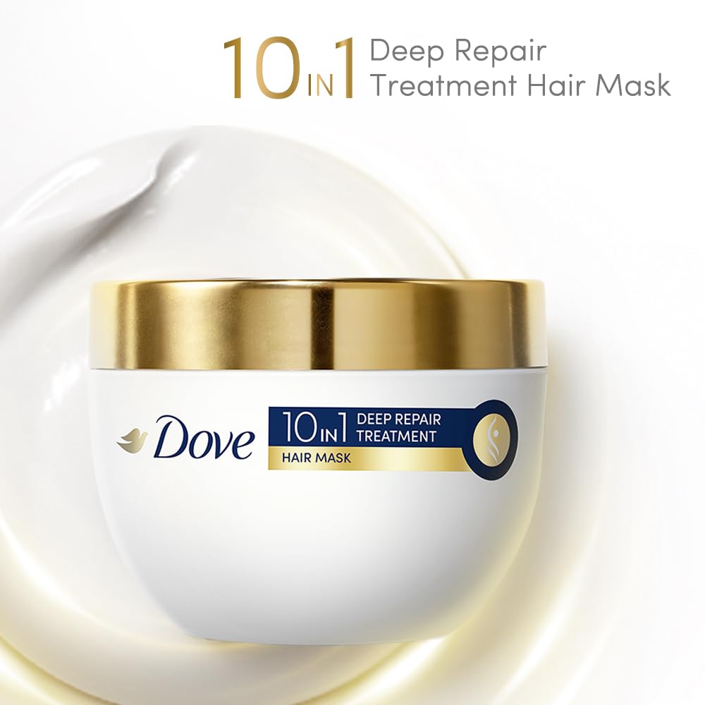 Dove 10 in 1 Deep Repair Treatment Hair Mask - 300 ml
