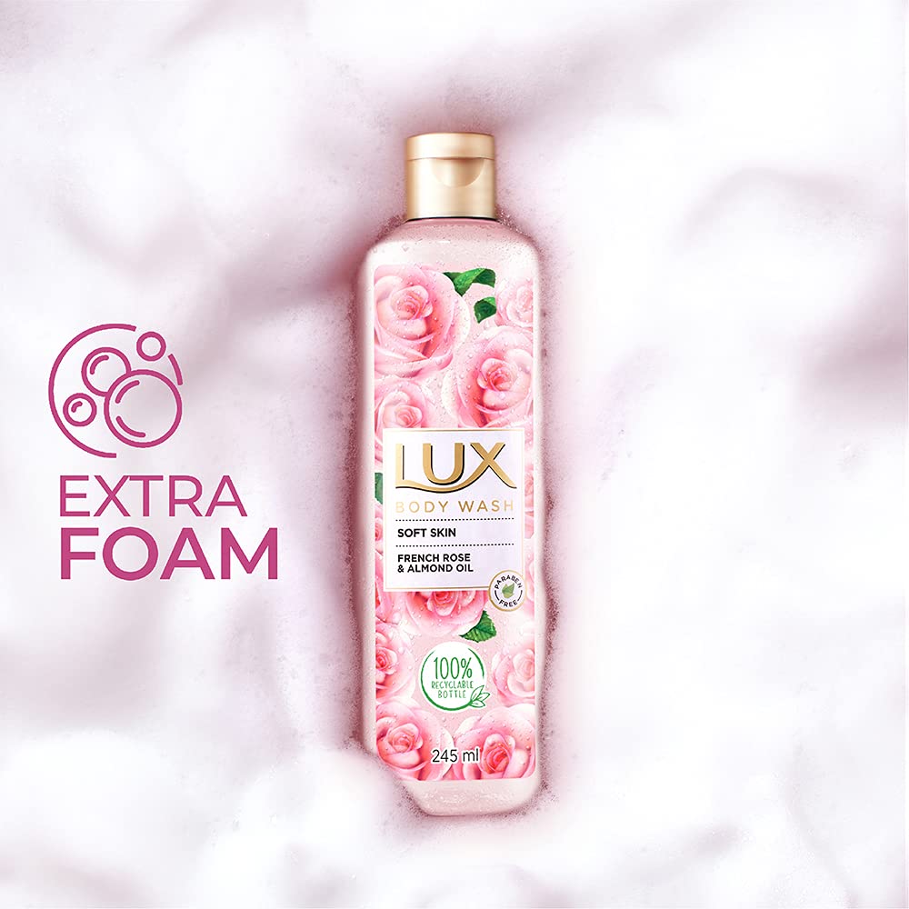 Lux Shower Gel for Fragrant Skin 245 ml & Shower Gel for Soft Skin,245 ml