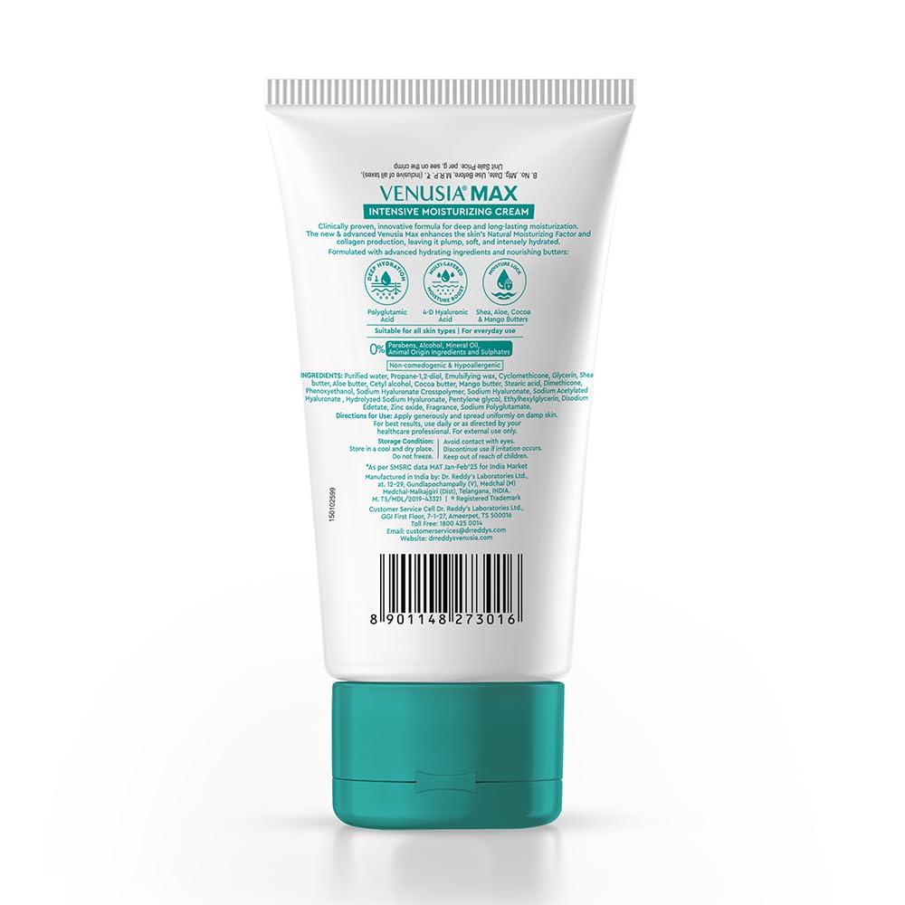 Dr. Reddy’s Labs Venusia Max Intensive Moisturizing Cream 150gm