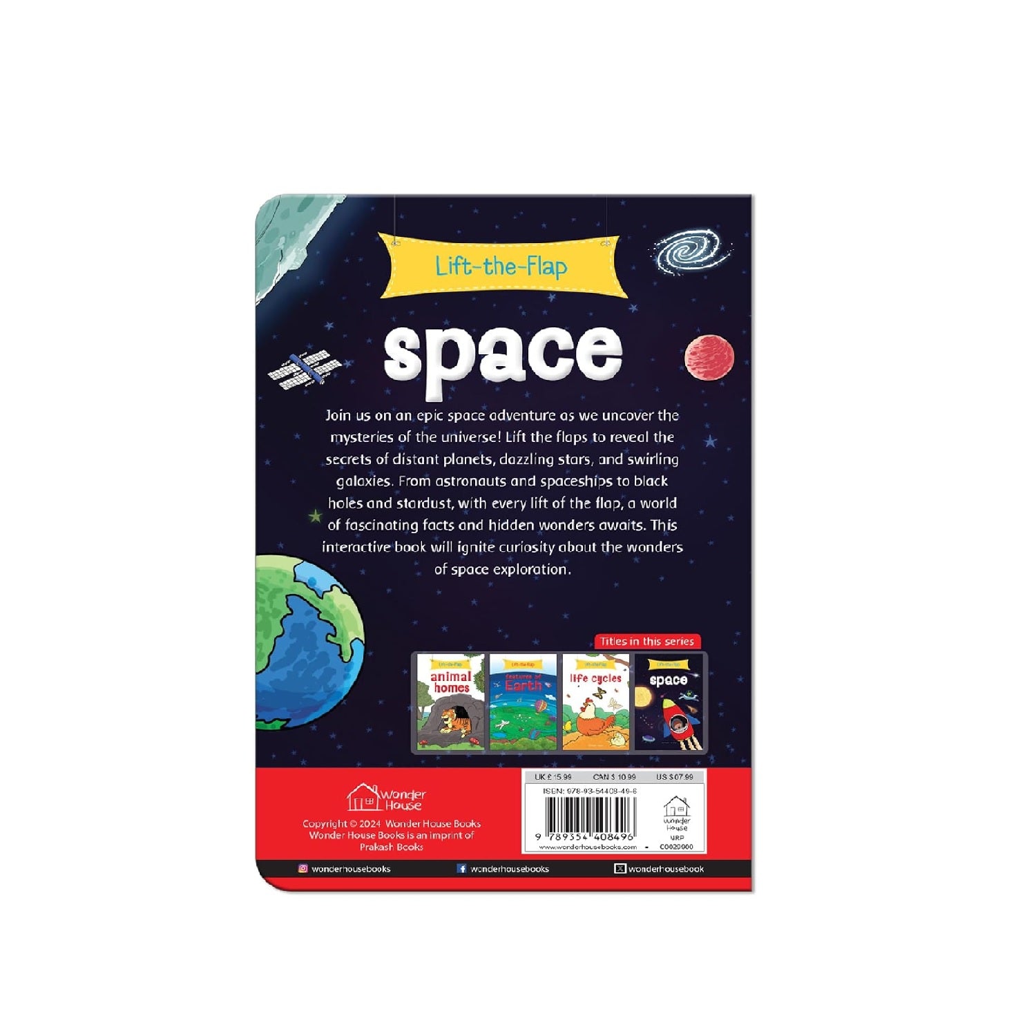 Lift the Flap: Space Board book