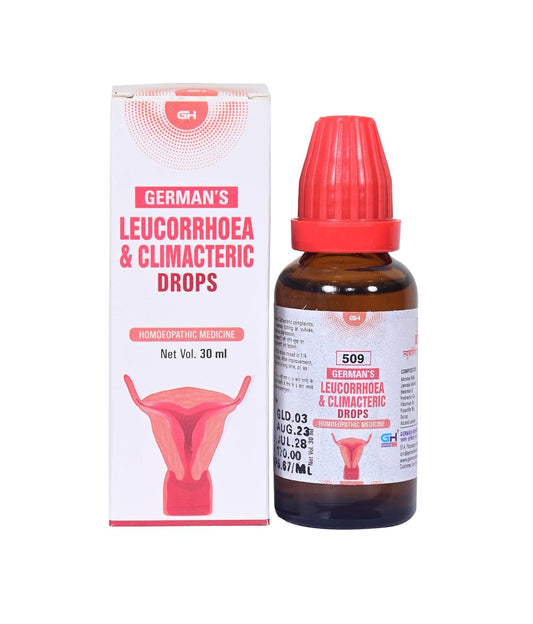 German Homeo Care & Cure Leucorrhoea Drops 509 (30ml)