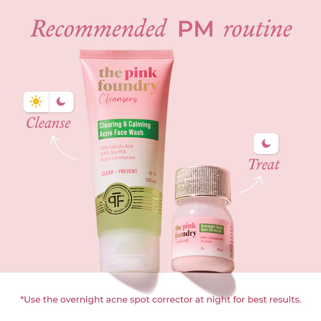 The Pink Foundry Acne Spot Corrector With Salicylic Acid For Active Acne, Blackheads & Whiteheads (15ml)