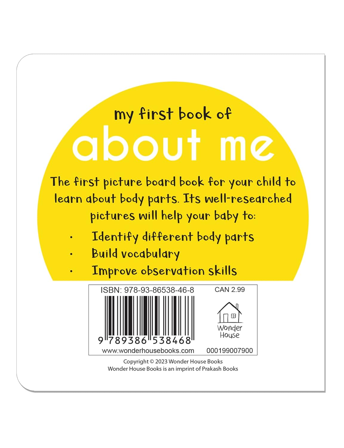 My First Book About Me | First Self-Awareness Board Book for Babies, Toddlers & Preschoolers | Learn About Body Parts, Emotions & Daily Routines with Bright Pictures  | Hardcover