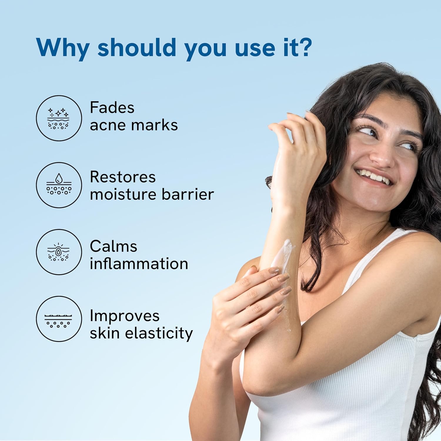 BeBodywise 10% Niacinamide Body Lotion for Reducing Acne Marks With Aloe vera extract, All Skin Types - 200 ml