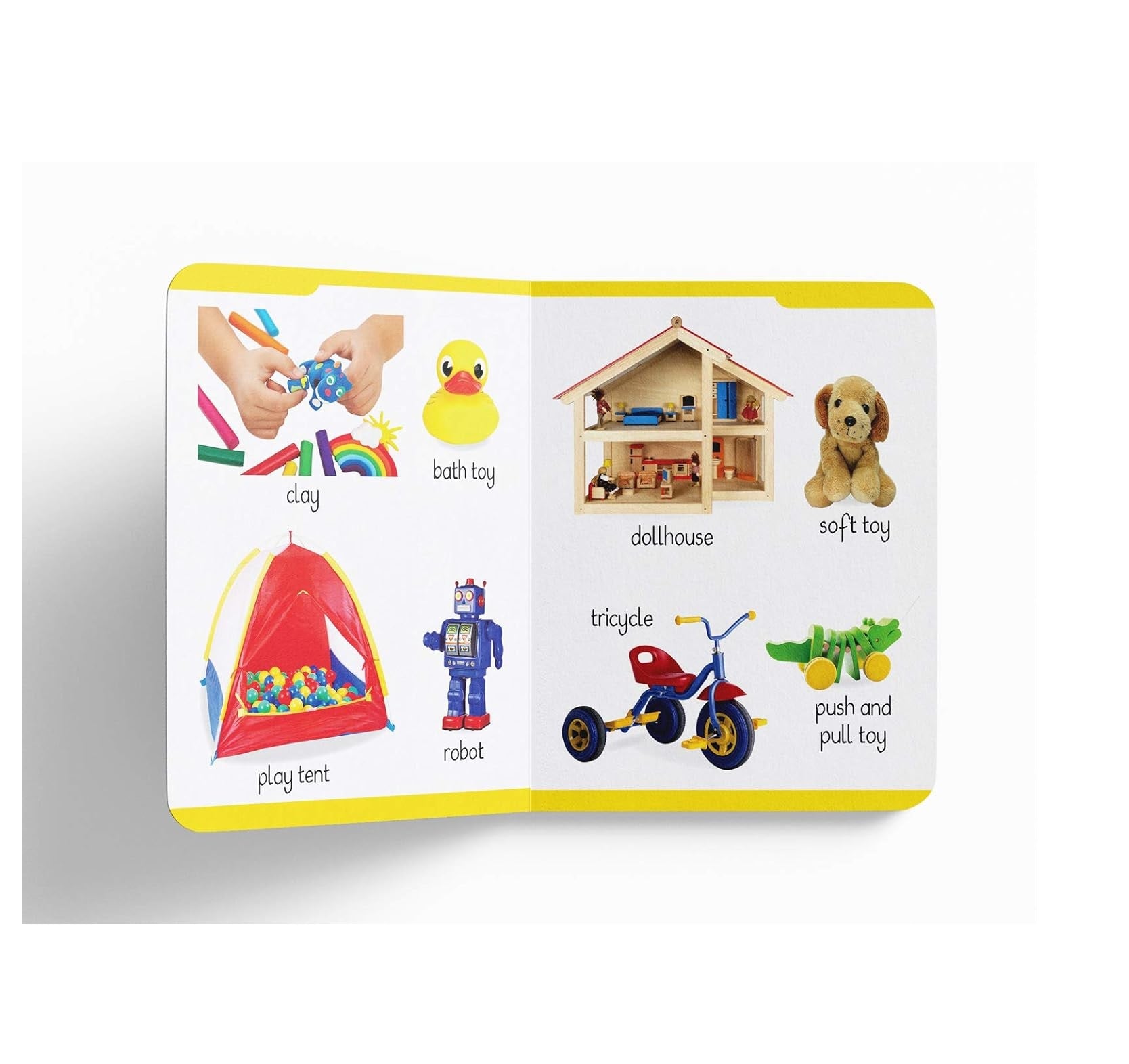 My First Padded Book of Baby Objects: Early Learning Board Book for Kids | Hardcover