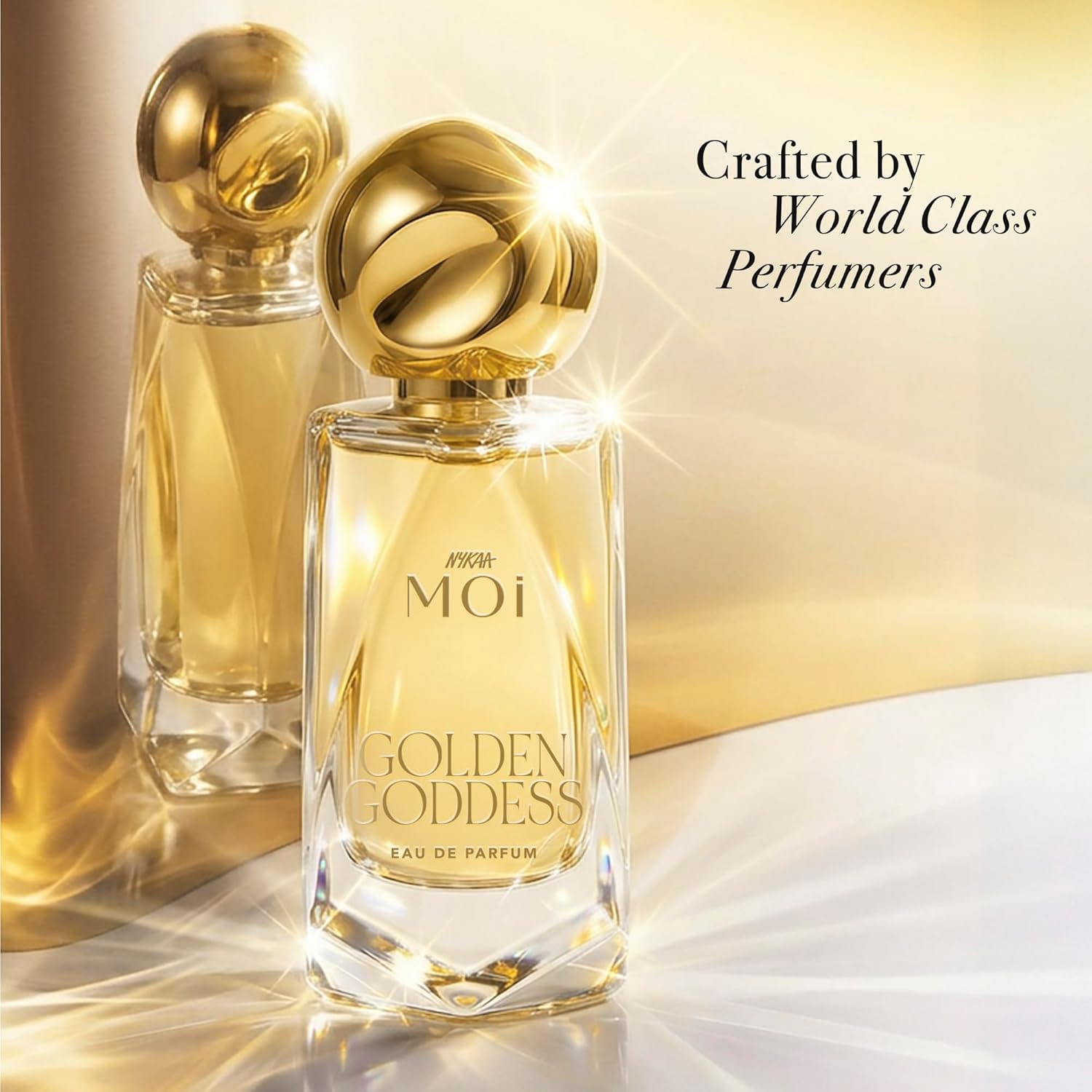 Nykaa Golden Goddess EDP 50ml | Floral Vanilla Scent for Women |