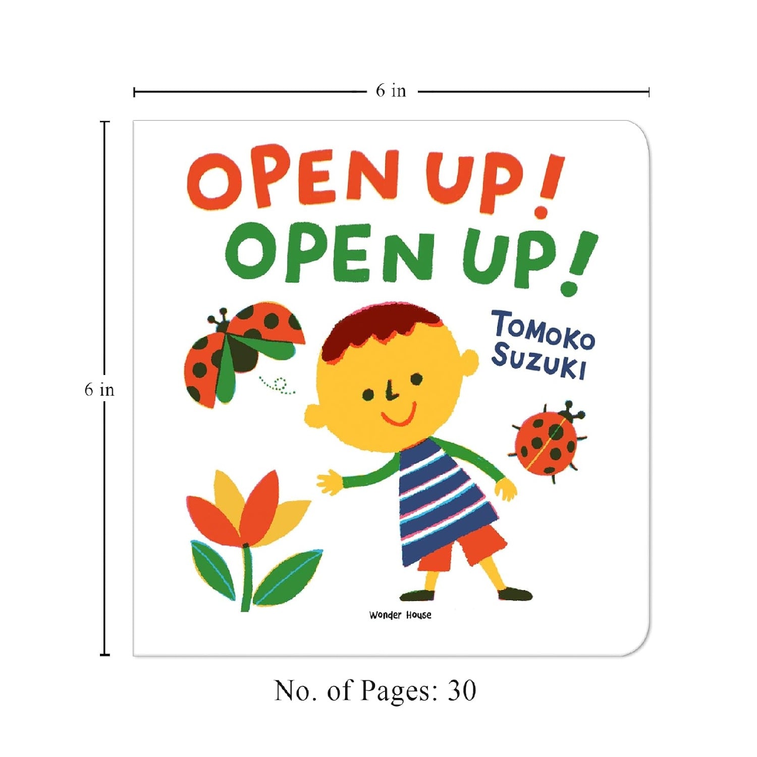 Open Up! Open Up! – A Fun and Interactive Board Book for Kids | Board book